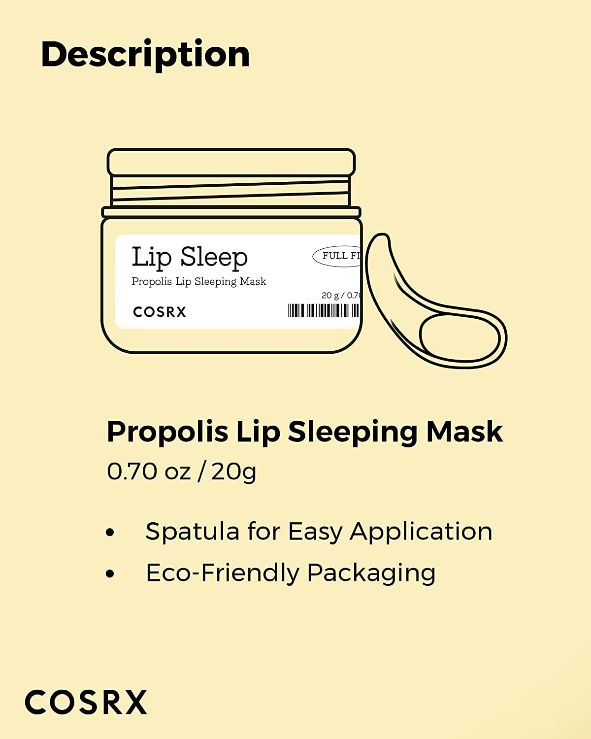 Full Fit Propolis Lip Sleeping Mask