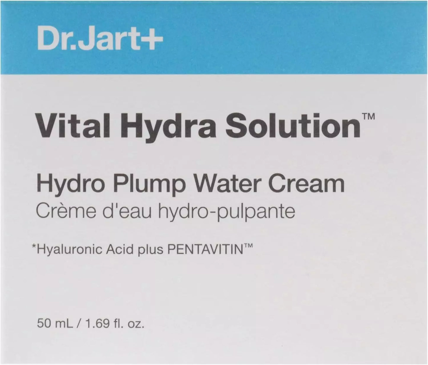 Dr. JART+ - Vital Hydra Solution Water Cream, Unisex - 1.7 Oz Cream - 50ml