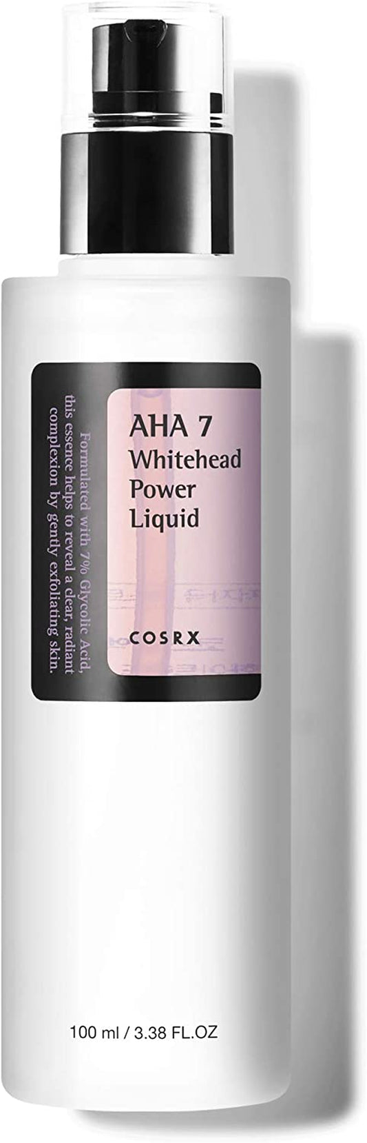 AHA 7 Whitehead Power Liquid 100Ml | Whitehead Remover for Face, Korean Skin Care, Animal Testing Free